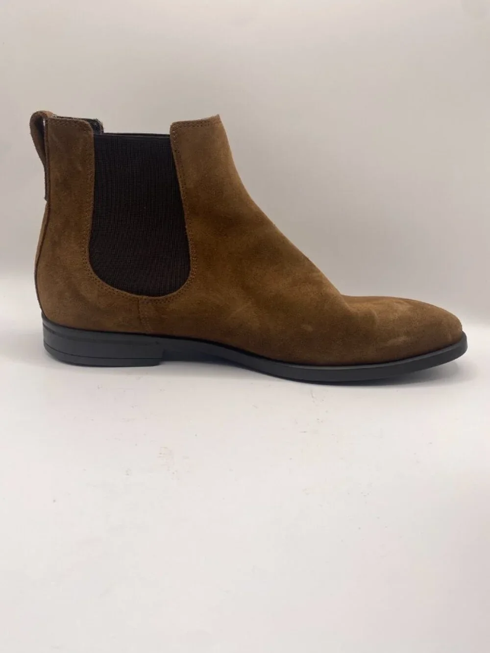 To Boot New York Mens Kelley Suede Chelsea Boots Brown Size 9